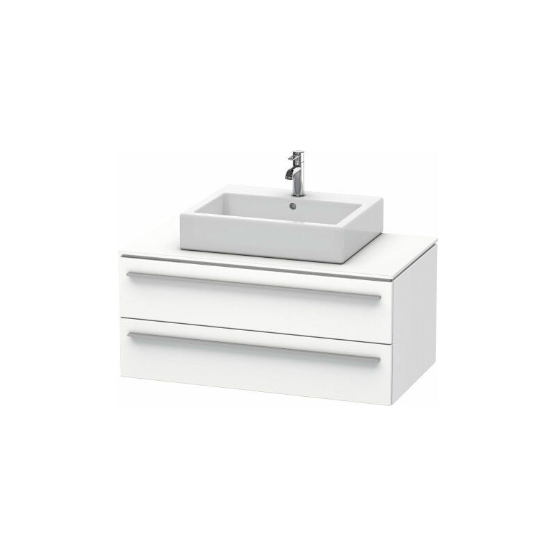 

Duravit X-Large Mueble de pared para consola 6716, 2 cajones, 1000mm, Color (frente/cuerpo): Perla de albaricoque laca de alto brillo - XL671601010