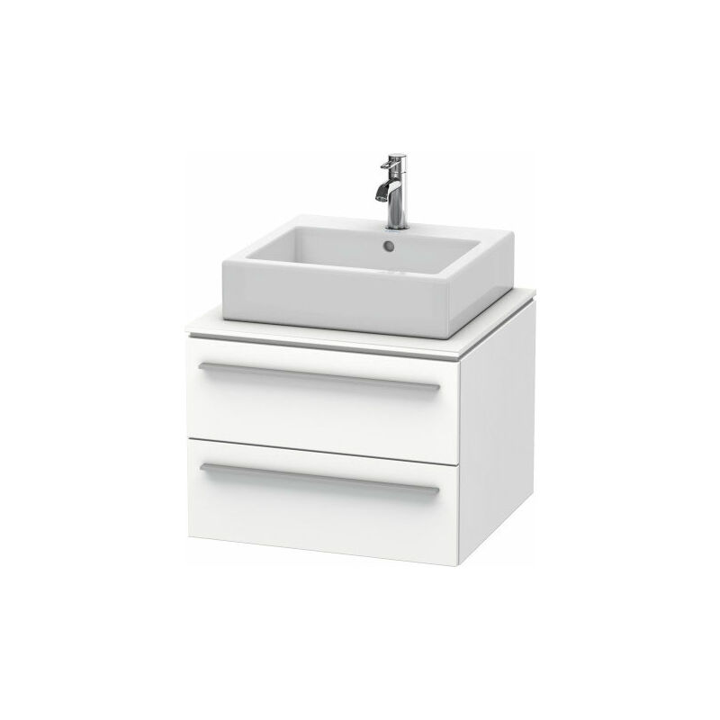 

Duravit X-Large Mueble de pared para consola 6717, 2 cajones, 600mm, Color (frente/cuerpo): Perla de albaricoque laca de alto brillo - XL671701010