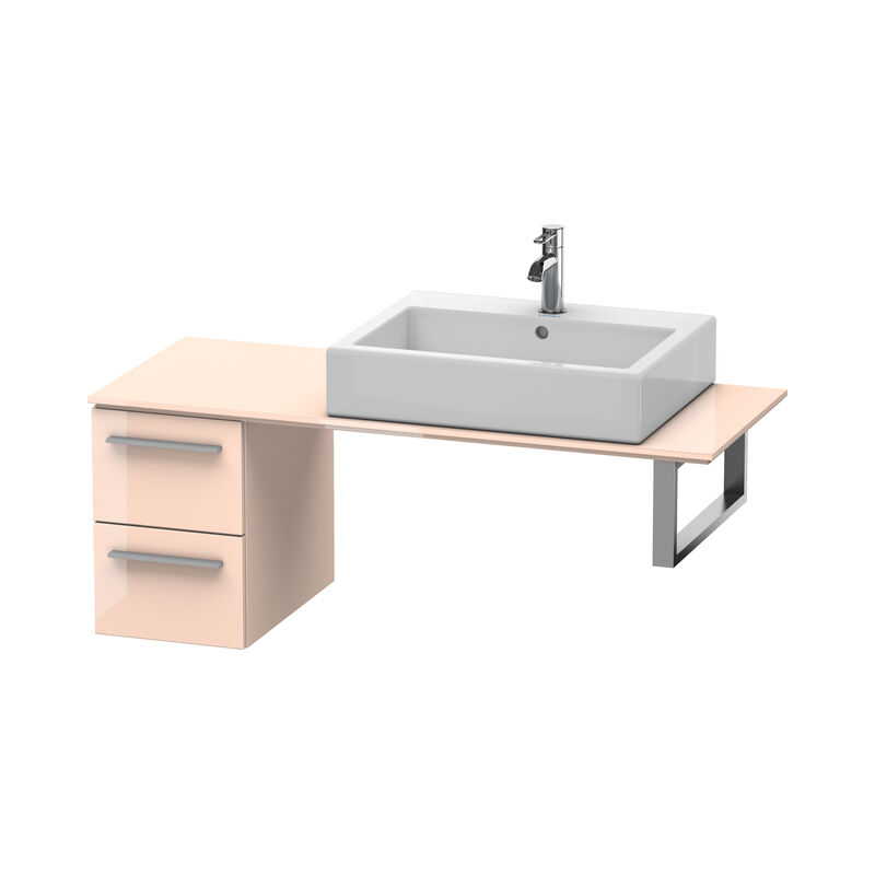 

Duravit X-Large Mueble para consola 6521, 2 cajones, 300mm, Color (frente/cuerpo): Perla de albaricoque laca de alto brillo - XL652101010