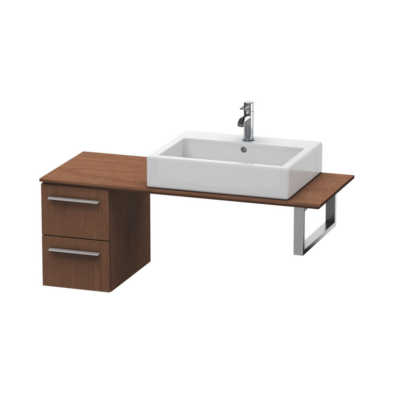 

Duravit X-Large Mueble para consola 6521, 2 cajones, 300mm, Color (frente/cuerpo): Chapa de madera auténtica de nogal americano - XL652101313