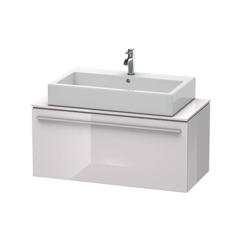 

Duravit X-Large tocador para consola 6502, 1 cajón, 1000 mm, Color (frente/cuerpo): Laca blanca lila alto brillo - XL650202727