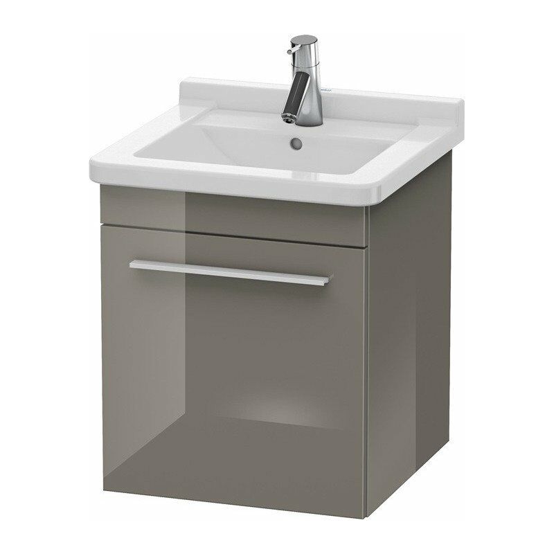 

Duravit - Mueble bajo lavabo X-LARGE 443x440x510mm apertura derecha franela gris brillante