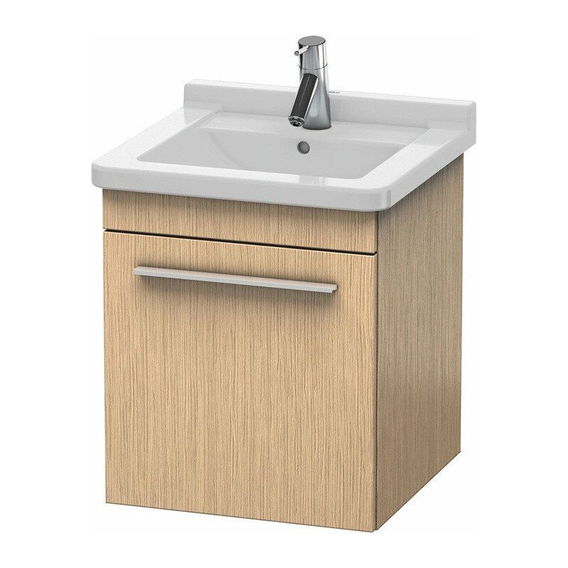 

Duravit - Mueble bajo lavabo X-LARGE 443x440x510mm apertura izquierda roble cepillado