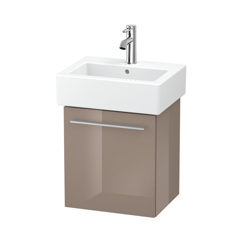 

Duravit X-Large Vanity 6209, 1 puerta de madera, con bisagra a la izquierda, 400mm para Vero, Color (frente/cuerpo): Cappuccino laca alto brillo