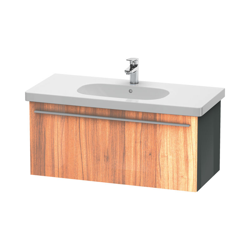 

Duravit X-Large vanity unit wall hung 6049, 1 cajón, 1000mm para el código D, Color (frente/cuerpo): Laca de alto brillo Dolomiti Grey - XL604903838