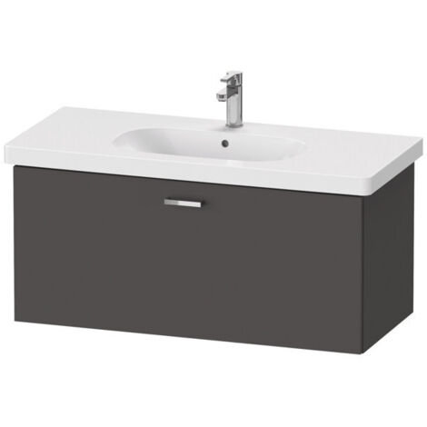 Duravit XBase meuble sous-lavabo suspendu L:100 cm avec 1 tiroir,