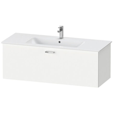 Duravit XBase meuble sous-lavabo suspendu L:120 cm avec 1 tiroir,