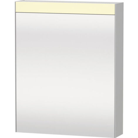 Duravit Xbase, Möbel-Set wandhängend, mit LED-Spiegelschrank,
