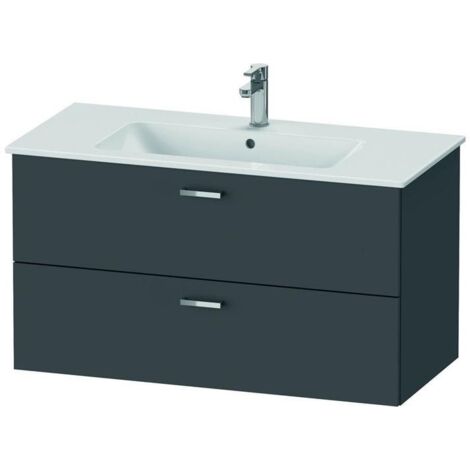 Duravit XBase Waschtischunterbau wandhängend B:100 cm mit 2