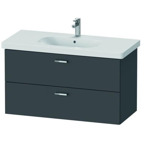 Duravit XBase Waschtischunterbau wandhängend B:100 cm mit 2