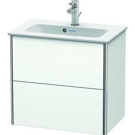 Duravit XSQUARE COMPACT mobile lavabo 560x610x388mm bianco opaco