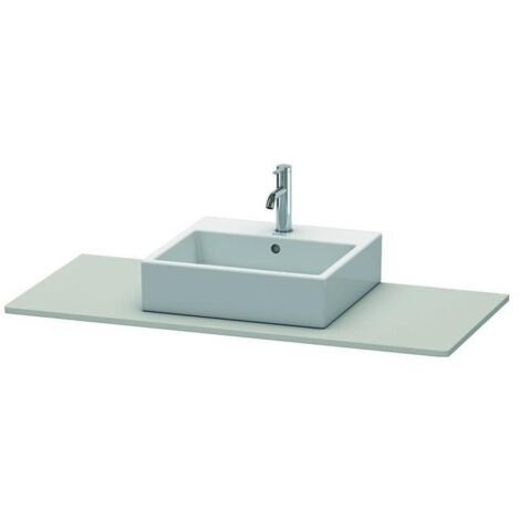 Duravit XSquare Konsole 060D, 800 x 550 mm, 1 Ausschnitt,