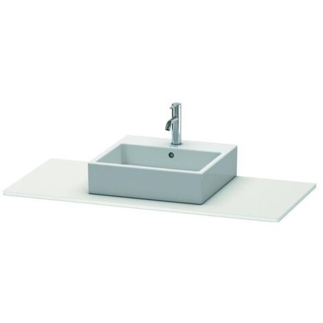 Duravit XSquare Konsole 060D, 800 x 550 mm, 1 Ausschnitt,