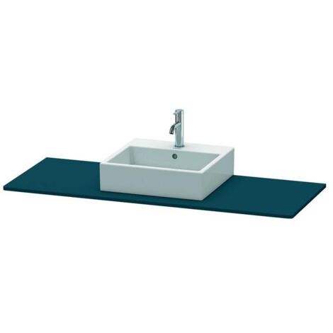 Duravit XSquare Konsole 060G, 1400x 550 mm, 1 Ausschnitt mittig,