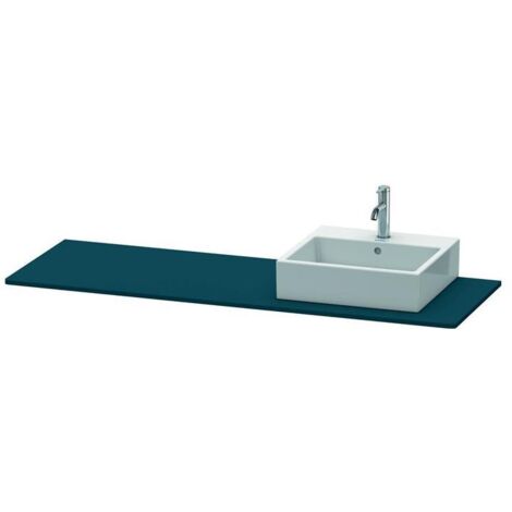 Duravit XSquare Konsole 060H, 1600x 550 mm, 1 Ausschnitt rechts,
