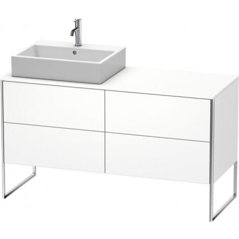 Duravit XSquare Meuble sous-lavabo sur console au sol, 4 tiroirs,