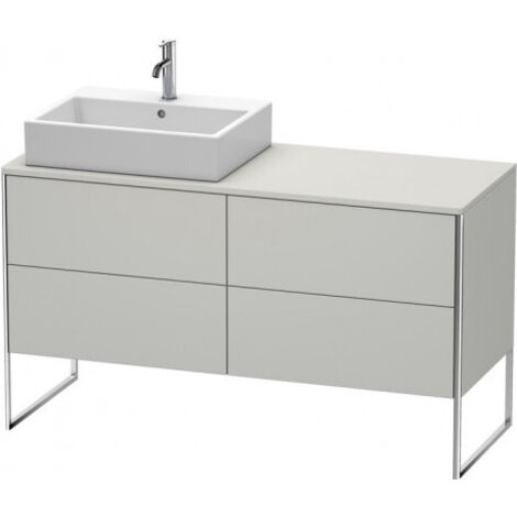 Duravit XSquare Meuble sous-lavabo sur console au sol, 4 tiroirs,