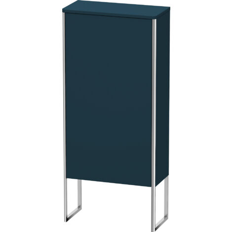 Duravit XSQUARE mobile 1121x500x236mm apertura destra Blu notte semilucido