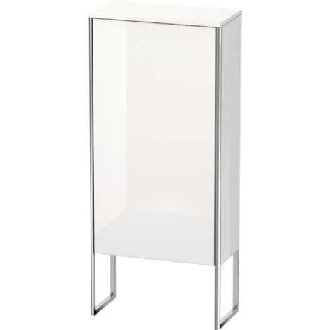 Duravit XSQUARE mobile 1121x500x236mm apertura sinistra bianco lucido