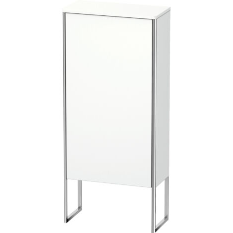 Duravit XSQUARE mobile 1121x500x236mm apertura sinistra bianco opaco