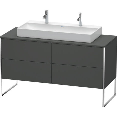Duravit XSquare Mueble de 140,0 x 54,8 cm, 4 cajones, para lavabo