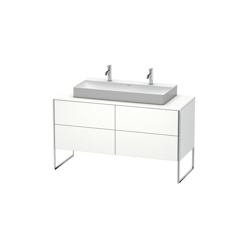 

Duravit Ag - Duravit XSquare Mueble de 140,0 x 54,8 cm, 4 cajones, para lavabo Vero Air 235010, Color (frente/cuerpo): Azul claro mate - XS4925M0909