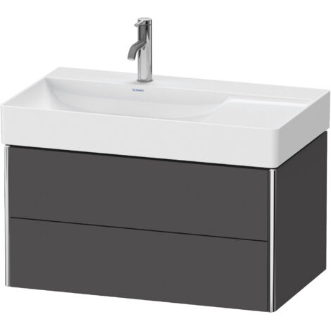Duravit XSquare mueble de baño de pared 78,4x46,0 cm, 2 cajones,