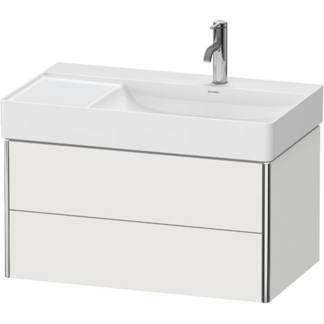 Duravit XSquare mueble de baño de pared 78,4x46,0 cm, 2 cajones,