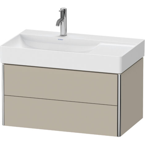 Duravit XSquare mueble de baño de pared 78,4x46,0 cm, 2 cajones,