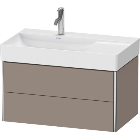 Duravit XSquare mueble de baño de pared 78,4x46,0 cm, 2 cajones,