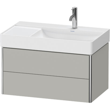 Duravit XSquare mueble de baño de pared 78,4x46,0 cm, 2 cajones,