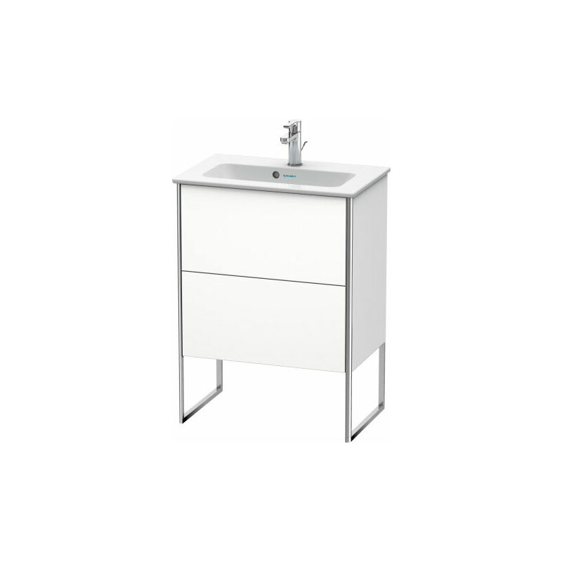 

Duravit XSquare Mueble de cocina compacto vertical 61,0x38,8 cm, 2 cajones, para lavabo ME de Starck 234263, Color (frente/cuerpo): Laca de alto