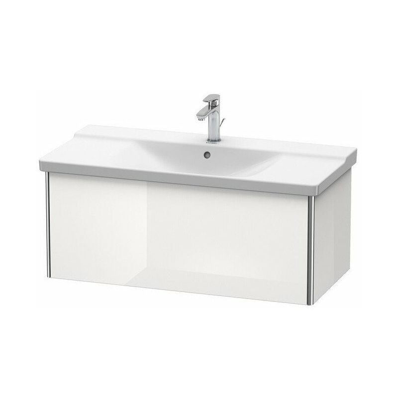 

Duravit - Mueble bajo lavabo XSQUARE 405x1010x473mm blanco lila brillante