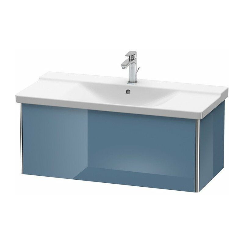 

Duravit - Mueble bajo lavabo XSQUARE 405x1010x473mm azul piedra brillante