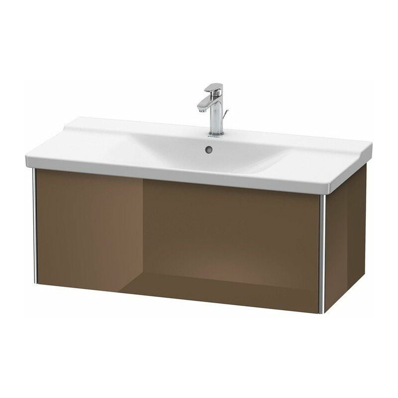 

Duravit - Mueble bajo lavabo XSQUARE 405x1010x473mm marrón oliva brillo intenso