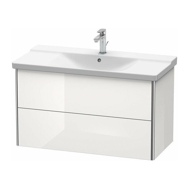 

Mueble bajo lavabo XSQUARE 565x1010x473mm franela gris brillo
