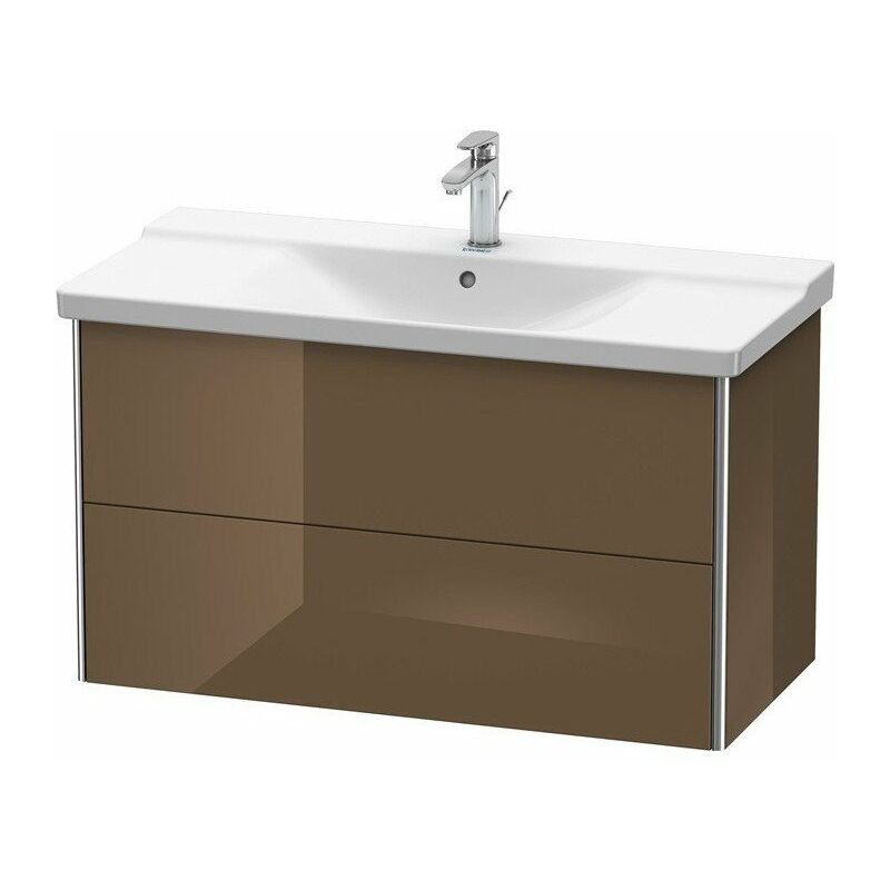 

Duravit - Mueble bajo lavabo XSQUARE 565x1010x473mm marrón oliva brillo intenso