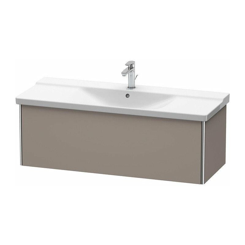 

Duravit - Mueble bajo lavabo XSQUARE 405x1210x473mm basalto mate