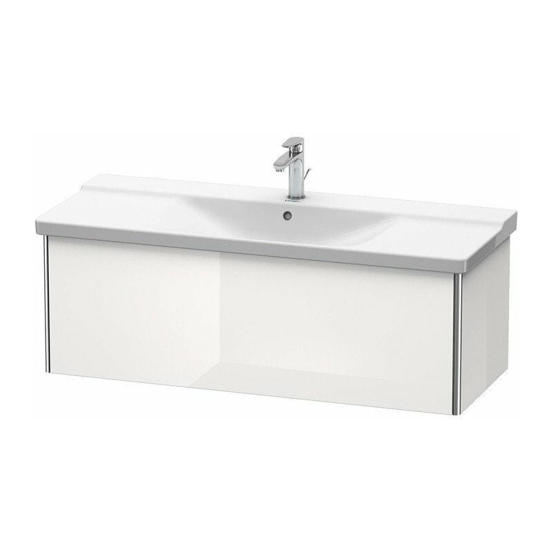 

Duravit - Mueble bajo lavabo XSQUARE 405x1210x473mm negro alto brillo