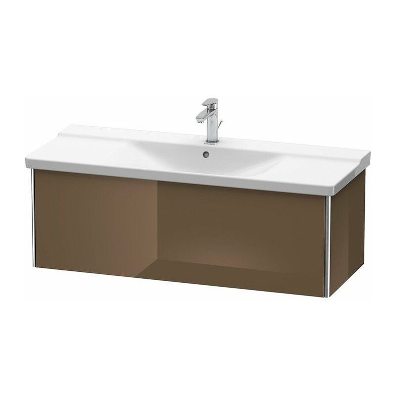 

Duravit - Mueble bajo lavabo XSQUARE 405x1210x473mm marrón oliva brillo intenso