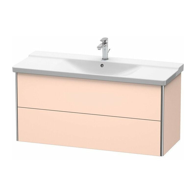 

Duravit - Mueble bajo lavabo XSQUARE 565x1210x473mm albaricoque peral seda mate