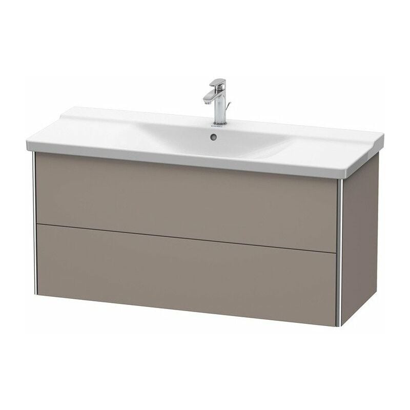 

Duravit - Mueble bajo lavabo XSQUARE 565x1210x473mm basalto mate