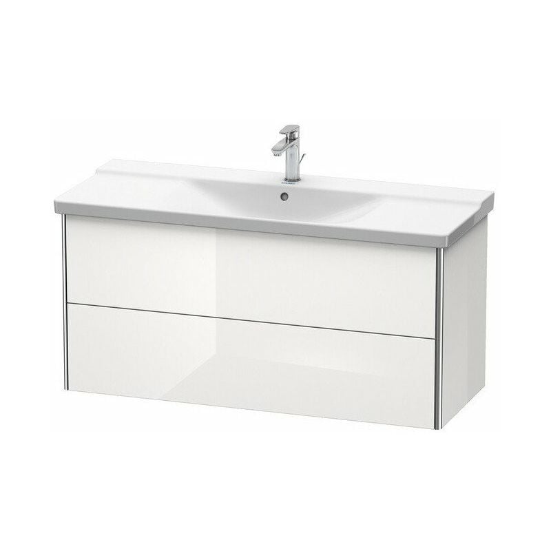 

Duravit - Mueble bajo lavabo XSQUARE 565x1210x473mm blanco brillo falta