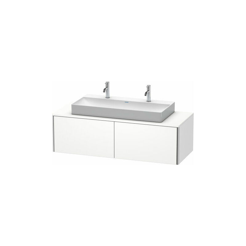 

Duravit XSquare Mueble de pared 140,0 x 54,8 cm, 2 cajones, para lavabo Vero Air 235010, Color (frente/cuerpo): Topo mate - XS4905M9191