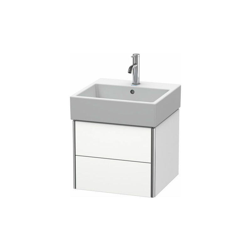 

Duravit XSquare Mueble de pared 48,4x 46,0 cm, 2 cajones, para lavabo Vero Air 235050, Color (frente/cuerpo): Jade laca alto brillo - XS419200303