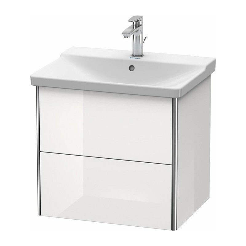 

Duravit - Mueble bajo lavabo XSQUARE 565x610x473mm blanco brillo falta