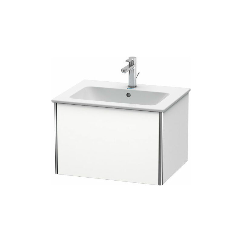 

Duravit XSquare Mueble de pared 61.0 x 47.8 cm, 1 cajón, para lavabo ME de Starck 233663, Color (frente/cuerpo): Gris hormigón mate - XS407100707