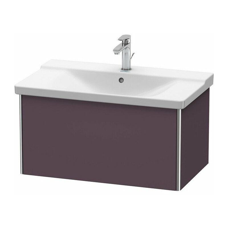 

Duravit - Mueble bajo lavabo XSQUARE 405x810x473mm Berenjena satinada