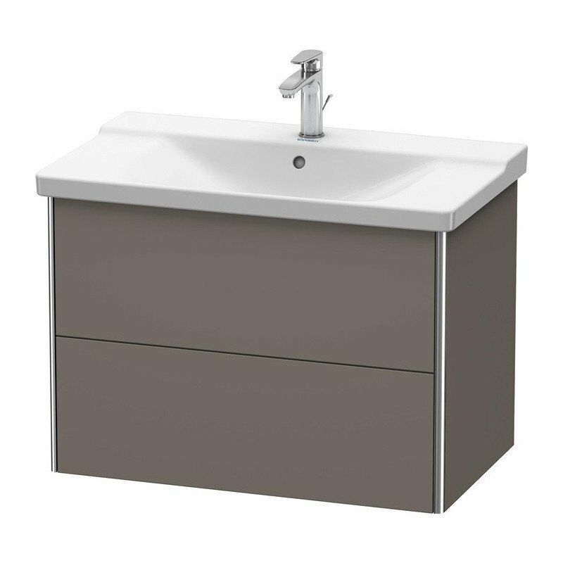 

Duravit - Mueble bajo lavabo XSQUARE 565x810x473mm franela gris satinado