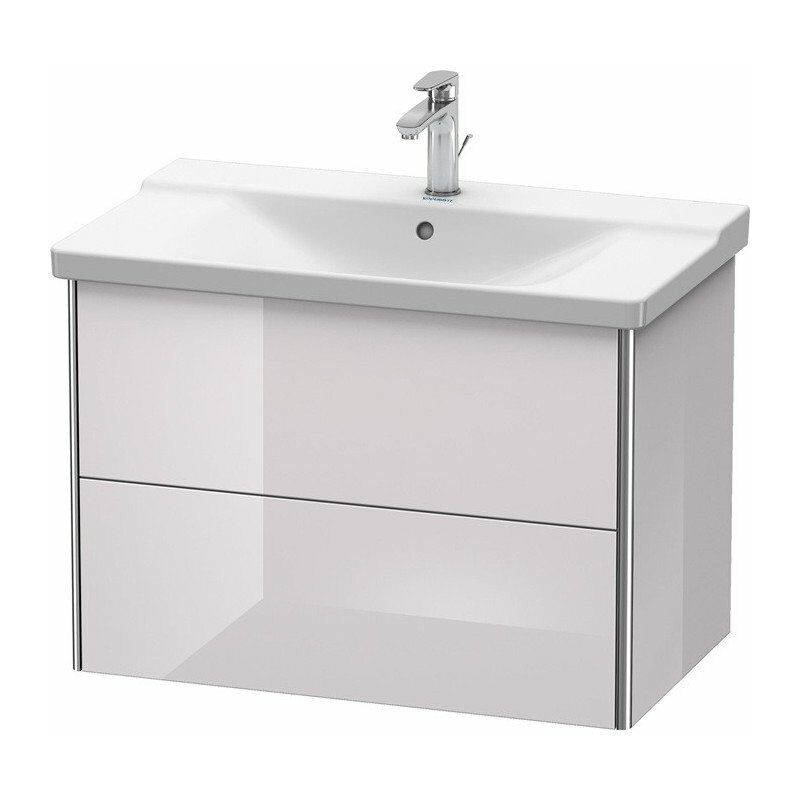 

Duravit - Mueble bajo lavabo XSQUARE 565x810x473mm blanco lila brillante
